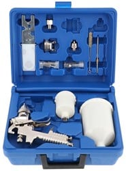 Airpress Verfspuit set in koffer  45260-A