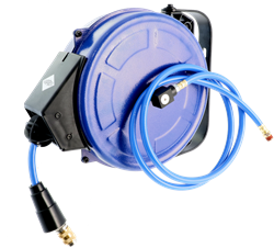 Airpress 4650808 | Luchtslanghaspel | wandmodel zelfoprollend | 1/4" | 8 m | 15 bar