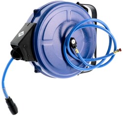 AIrpress 4650815 | Luchtslanghaspel | wandmodel | zelfoprollend 1/4" | 15 m | 15 bar
