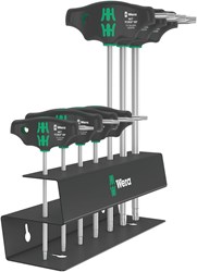 Wera 467/7 TORX® HF Schroevendraaierset 2 | T-Greep set TORX® HF | met vasthoudtfunctie | 7-delig - 05023456001
