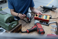 Wiha Apparaattester set PAT one met toebehoren UK in etui - 47223-3
