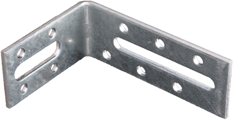 Waelbers Hoek Z/ril 30x80x55mm, sendzimir (SV) 2 sleuf - 150 Stuk(s) - 478224.23
