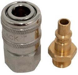 Dutack DutackAir 1/4" snelkopp male/fem 1/4" bi - bu(OR) - 4842107 - 4842107