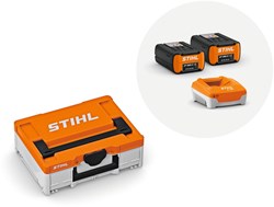 Stihl Power-Box 2 | 2x AP 300 S Accu (36V 7,2Ah) + AL 501 - 48502000041