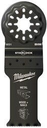 Milwaukee Accessoires Starlock - OMT SL Plunge Bl. WM BiM 28x47mm-1pc - 48906031