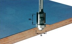 Festool Accessoires kantenfrees HW schacht 8 mm HW S8 D19/20WM Z2 | 491082-2