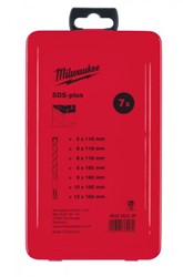 Milwaukee Accessoires Set SDS-plus hamerboren in metalen cassette (7-delig) NEW MS2 - 4932352339