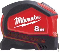 Milwaukee Accessoires Rolmaat Autolock 8m/25mm | 1 stuk - 4932464666