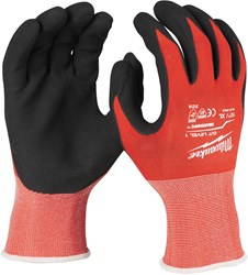 Milwaukee Accessoires Gedipte werkhandschoenen | snijklasse 1/A - XL/10 | 1 paar - 4932471418