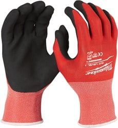 Milwaukee Accessoires Gedipte werkhandschoenen | snijklasse 1/A - XXL/11 | 1 paar - 4932471419