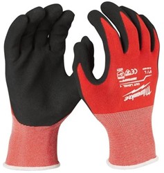 Milwaukee Accessoires Gedipte werkhandschoenen snijklasse 1/A | L/9 | 12 paar - 4932471615