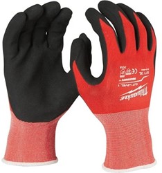 Milwaukee Accessoires Gedipte werkhandschoenen snijklasse 1/A | XL/10 | 12 paar - 4932471616