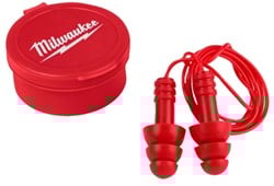 Milwaukee Accessoires Herbruikbare oordoppen met koord |  3 stuks - 4932471904