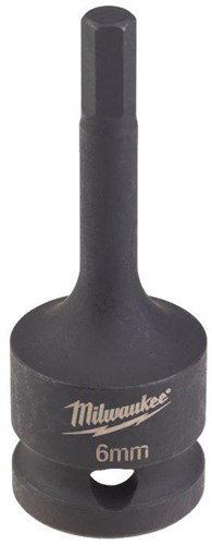 Milwaukee Accessoires 1/2 Impact HEX bit dop HEX6 - 4932478064