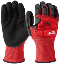 Milwaukee Accessoires Slagbestendige werkhandschoenen snijklasse 3/C | L/9 | 1 paar - 4932478128