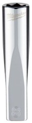 Milwaukee Accessoires 1/4 Ratel Dop ,Metrisch Lang -8MM - 4932478328