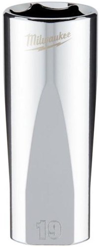 Milwaukee Accessoires 3/8 Ratel Dop , Metrisch Lang -19MM - 4932478363
