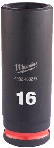 Milwaukee Accessoires SHOCKWAVE Slagdop 3/8" diep 16mm | 1 stuk - 4932480290