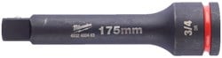Milwaukee Accessoires Slagdop extentie SHOCKWAVE 3/4 175mm | 1 stuk - 4932480403