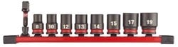 Milwaukee Accessoires 3/8" | Slagdopsleutel STD | set | 9-delig - 4932480454