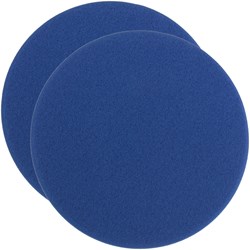 Milwaukee Accessoires Polijstspons | Blauw | Ultrafijn | 140/25mm | 2 stuks - 4932492321