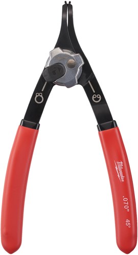 Milwaukee Large Circlip Plier - 45° Borgveertang groot 45° - 1,8 mm punt - 4932492494