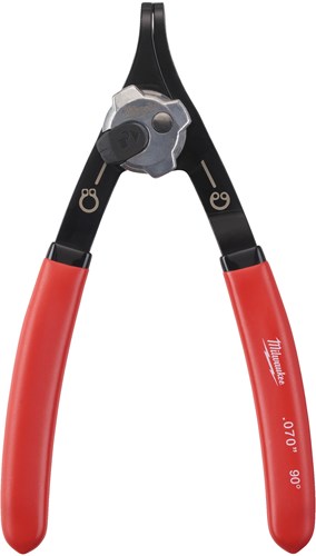 Milwaukee Large Circlip Plier - 90° Borgveertang groot 90° - 1,8 mm punt - 4932492495