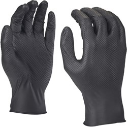 Milwaukee Nitrile Disposable Gloves Grip - 9/L - 50 pc Wegwerp handschoenen Nitril - 9/L - (50 stuks in doos) - 4932493235