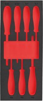 Milwaukee Empty 7 pc Screwdriver SL & PH Set Foam Insert Lege Foam Inlay schroevendraaier SL & PH Set (7 delig) - 4932493672