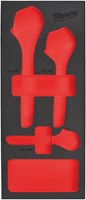 Milwaukee Empty 3 pc Adjustable Wrench set Foam Insert Lege Foam Inlay verstelbare moersleutelset (3 delig) - 4932493674