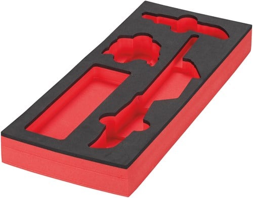 Milwaukee Empty 3 pc Cutting and Measuring Foam Insert Lege Foam inlay snij en meet set (3-delig) - 4932493681-2