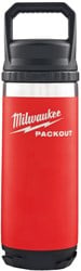 Milwaukee PACKOUT™ 532 ml fles met deksel rood - 4932493991