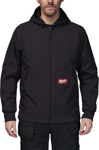 Milwaukee FREEFLEX™ Hooded Softshell Jack Zwart | SJ BL XXL - 4932498275