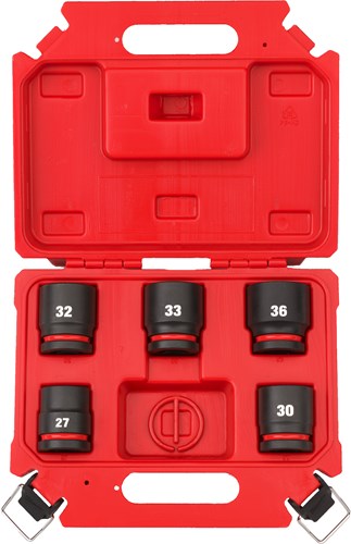 Milwaukee Doppen Set | 1" | 5-delig - 4932498751