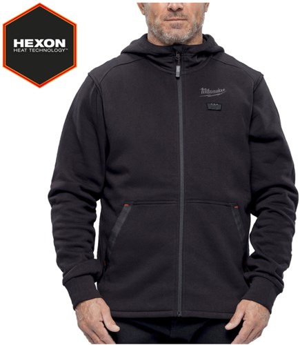 Milwaukee M12 HHBL5-0 M12 Verwarmde Hoodie | Zwart | Maat M - 4932499188