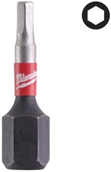 Milwaukee Schroefbit | SHOCKWAVE | HEX5 | 25 mm | 3 stuks - 4932500381