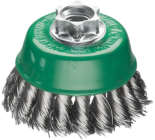 Milwaukee Accessoires Knoop cup borstel M14 65x18 mm RVS 0,5 mm - 4932501736