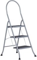 Altrex Cromato huishoudtrap 3-treeds met hoge beugel Silver - 500951