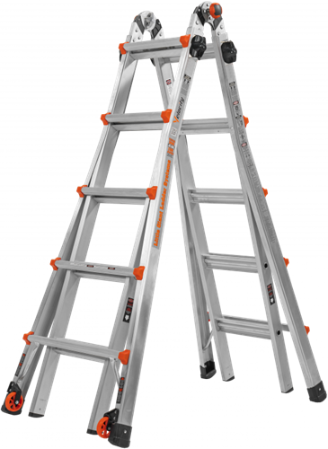 Little Giant Velocity | 4x6 Sporten | Aluminium telescopische vouwladder - 503916