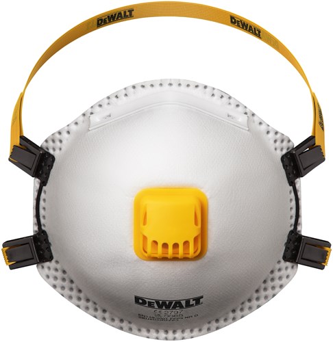DeWalt dxirffp25 ffp2 wegwerp stofmasker | 5 stuks - dxirffp25 afbeelding