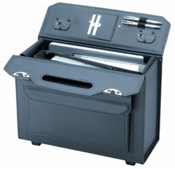 Parat Pilotenkoffer met voortas en wielen - 425x180x335 - 5074500021