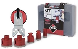 Rubi Drygres | Tegelboorset | Ø 28, 35, 43, 50 en 68 mm | M14 | Droog | 5-delig - 50936