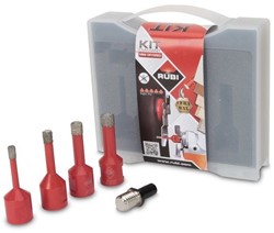 Rubi Drygres | Tegelboorset | Ø 6, 8, 10 en 12 mm | M14 - 50938