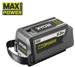 Ryobi RY36B60B | MAX POWER 6.0Ah Lithium+ High Energy accu 5133005912