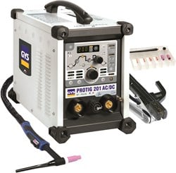 Gys Lasapparaat PROTIG 201 AC/DC, met accessoires - 5192063945 5192063945