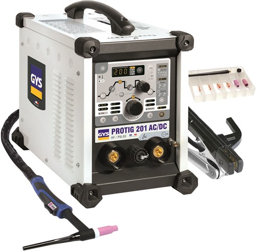 Gys Lasapparaat PROTIG 201 AC/DC, met accessoires - 5192063945 5192063945