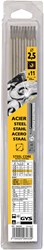 Gys Las Elektrodes acier staal, O2,5mm (x11) - 5193084339 5193084339