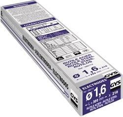 Gys Elektrodes staal O1,6mm (x210) - 5193085114 5193085114