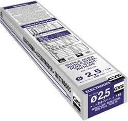 Gys Elektrodes O2,5mm (x110), staal - 5193085138 5193085138