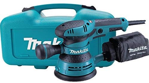 Makita BO5041K 230V Lijadora Excéntrica 125mm - View #6
